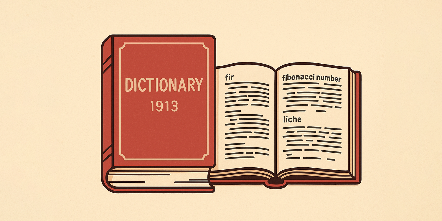 Webster's 1913 English Dictionary